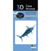 Swordfish 3D Cardboard Model Kit Fridolin - for just $7.99! 