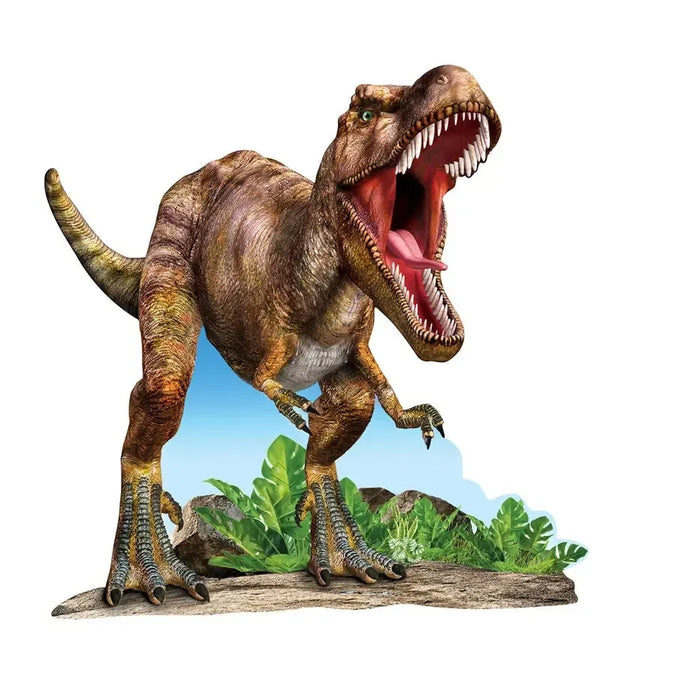 T-Rex 100 Piece Shaped Mini Jigsaw Puzzle MasterPieces - for just $7.99! 