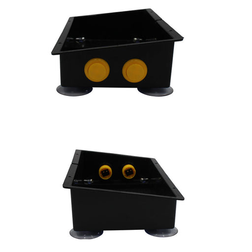 Arcade Joystick Inclined Plane Case With Suckers 2 Buttons DIY Arcade Joystick Part - Just $19.99! Shop now at Retro Gaming of Denver