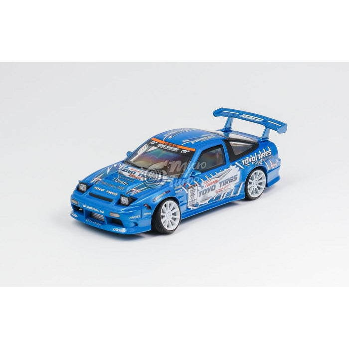 MicroTurbo Nissan 180SX Type X Team "TOYO TIRES" Drift Metallic Blue 1:64 Limited to 999 Pcs - Just $44.99! Shop now at Retro Gaming of Denver