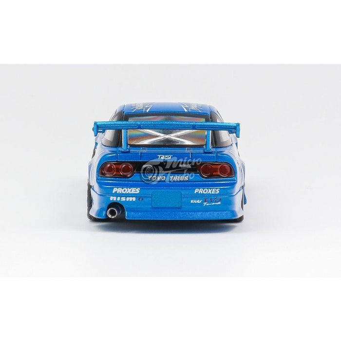 MicroTurbo Nissan 180SX Type X Team "TOYO TIRES" Drift Metallic Blue 1:64 Limited to 999 Pcs - Just $44.99! Shop now at Retro Gaming of Denver