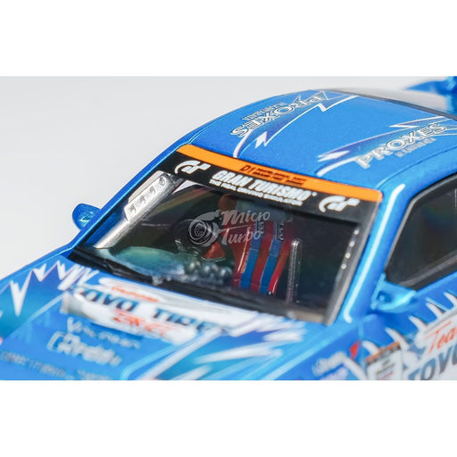 MicroTurbo Nissan 180SX Type X Team "TOYO TIRES" Drift Metallic Blue 1:64 Limited to 999 Pcs - Premium Nissan - Just $49.99! Shop now at Retro Gaming of Denver