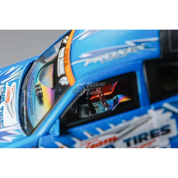 MicroTurbo Nissan 180SX Type X Team "TOYO TIRES" Drift Metallic Blue 1:64 Limited to 999 Pcs - Just $44.99! Shop now at Retro Gaming of Denver