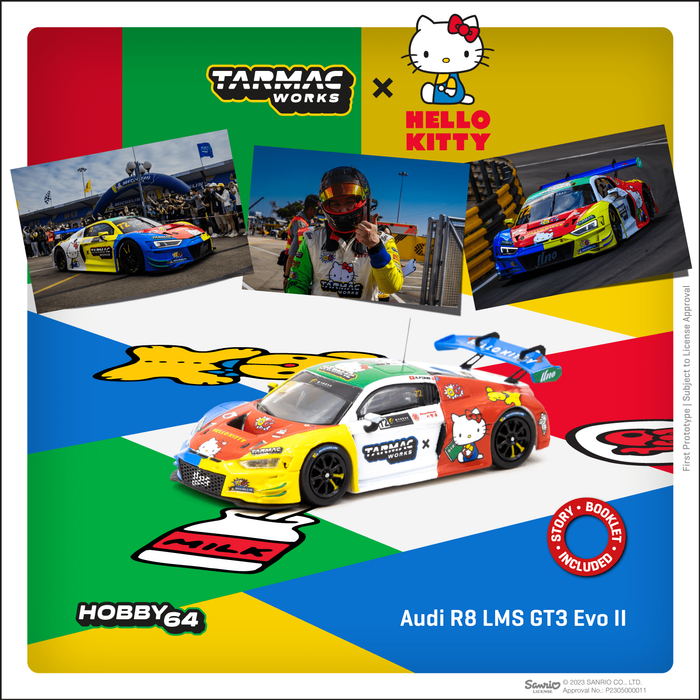 Tarmac Works Audi R8 LMS GT3 Evo II Hello Kitty T64-043-22MGP72 1:64 - Just $32.99! Shop now at Retro Gaming of Denver