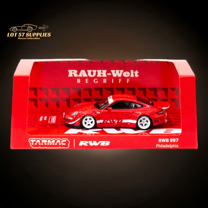 Tarmac Works Porsche RWB 997 Philadelphia #T64-057-PH 1:64 - Just $29.99! Shop now at Retro Gaming of Denver