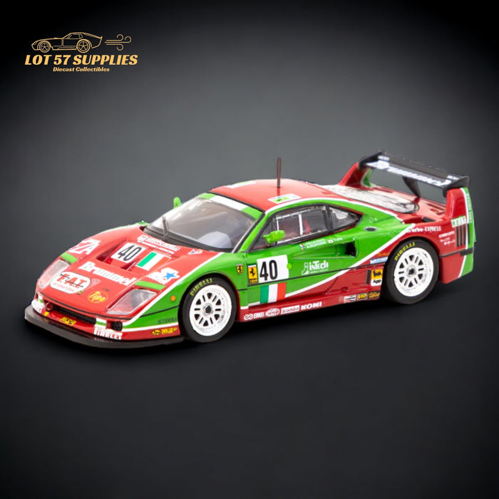 Tarmac Works X iXO Models Ferrari F40 24h of Le Mans 1995 #40 1:64 T64-075-95LM40 - Premium Ferrari - Just $31.99! Shop now at Retro Gaming of Denver