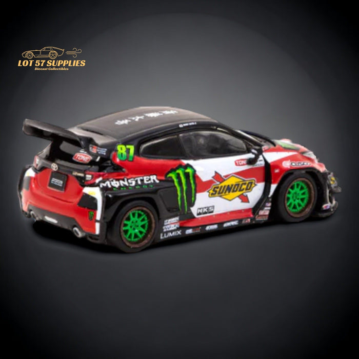 Tarmac Works Hobby64 Toyota Yaris GR Monster Drift 1:64 T64-080-MON - Just $29.99! Shop now at Retro Gaming of Denver