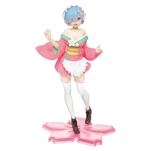 Taito: Re:Zero Starting Life in Another World - Rem (Sakura Ver.) Renewal Edition Precious Figure - for just $31.99! 