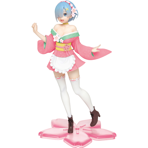 Taito: Re:Zero Starting Life in Another World - Rem (Sakura Ver.) Renewal Edition Precious Figure - for just $31.99! 