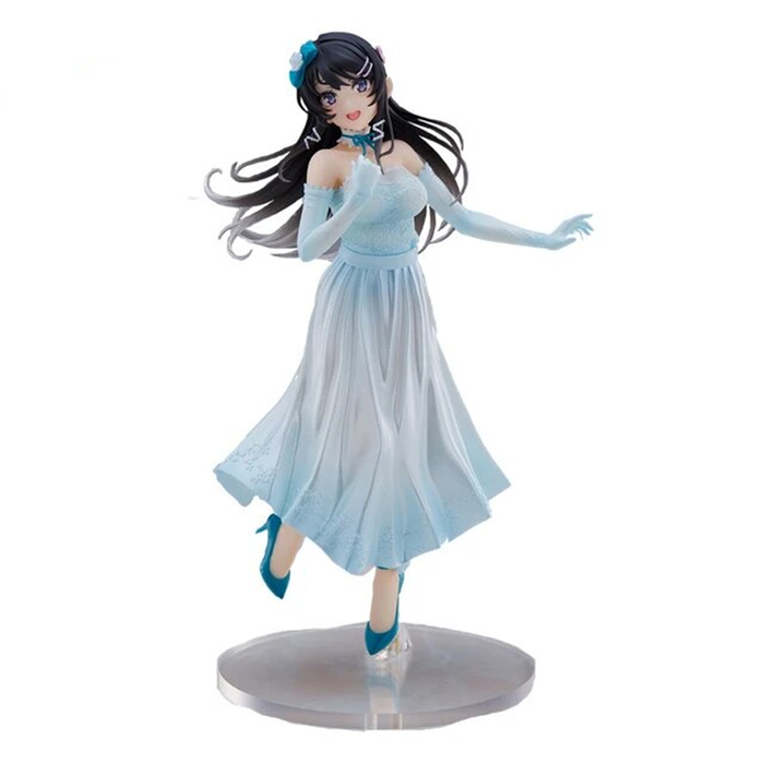 Taito: Rascal Does Not Dream of Bunny Girl Senpai - Mai Sakurajima (Party Dress) Coreful Figure - for just $35.99! 