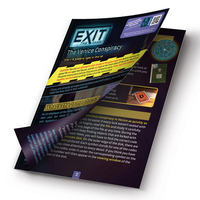 EXIT: The Venice Conspiracy - for just $17.99! 