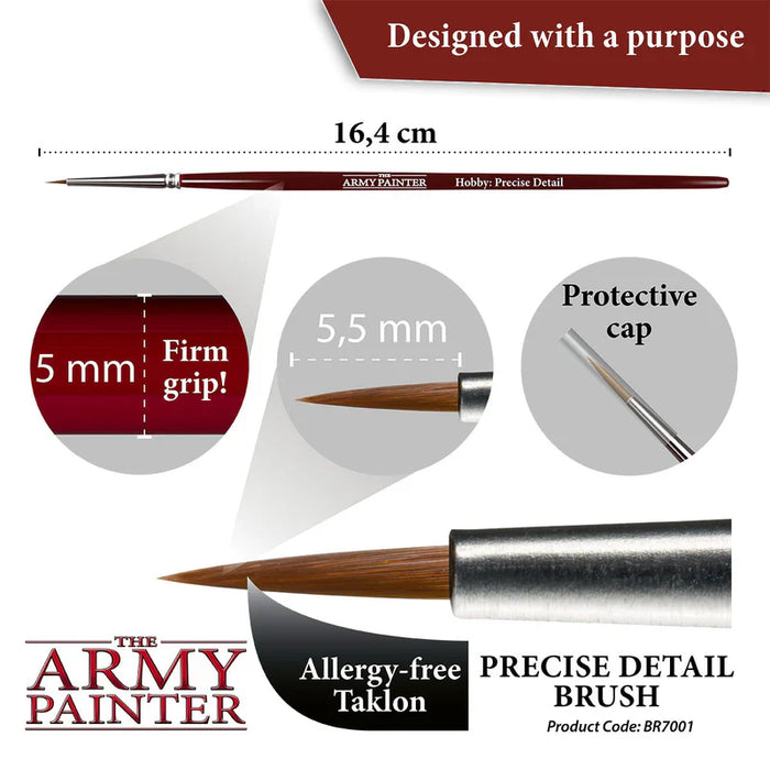 Army Painter Tools: Hobby Brush - Precise Detail - for just $5.99! 