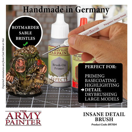 Army Painter Tools: Wargamer Brush - Insane Detail - for just $5.95! 