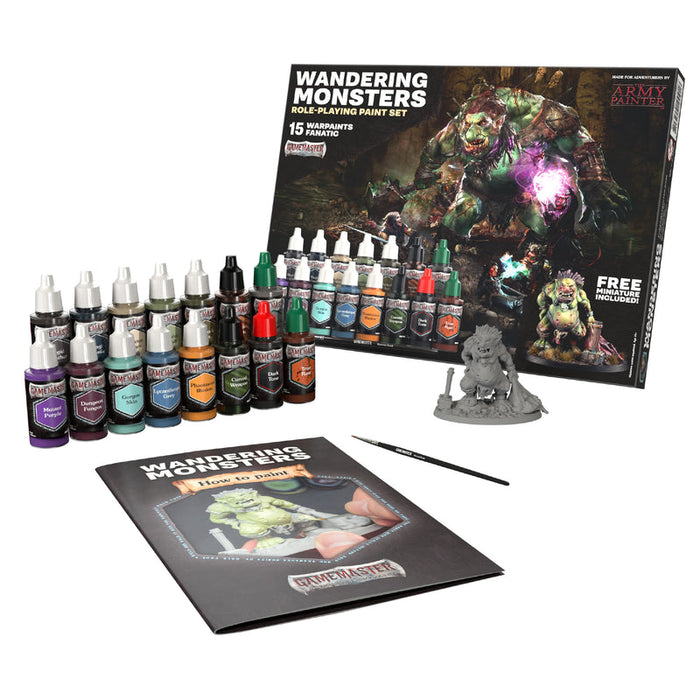 Army Painter GameMaster: Wandering Monsters Role-playing Paint Set - for just $49.99! 