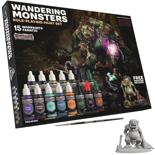 Army Painter GameMaster: Wandering Monsters Role-playing Paint Set - for just $49.99! 