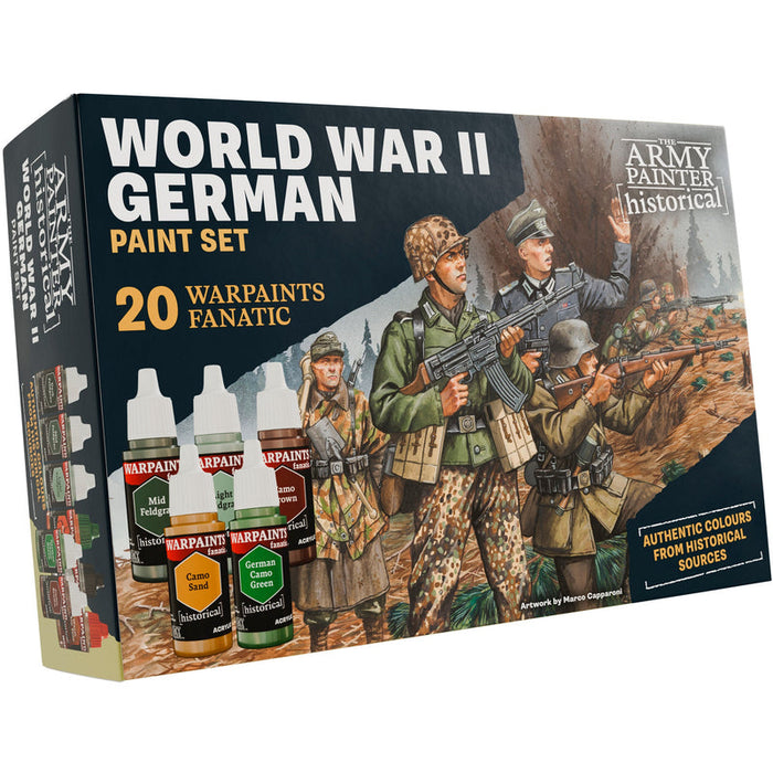 Army Painter Historical: WWII German Paint Set - for just $79.99! 