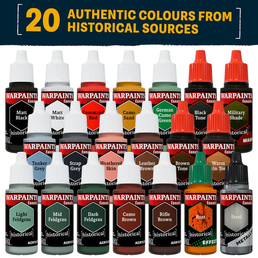 Army Painter Historical: WWII German Paint Set - for just $79.99! 