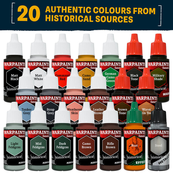 Army Painter Historical: WWII German Paint Set - for just $79.99! 