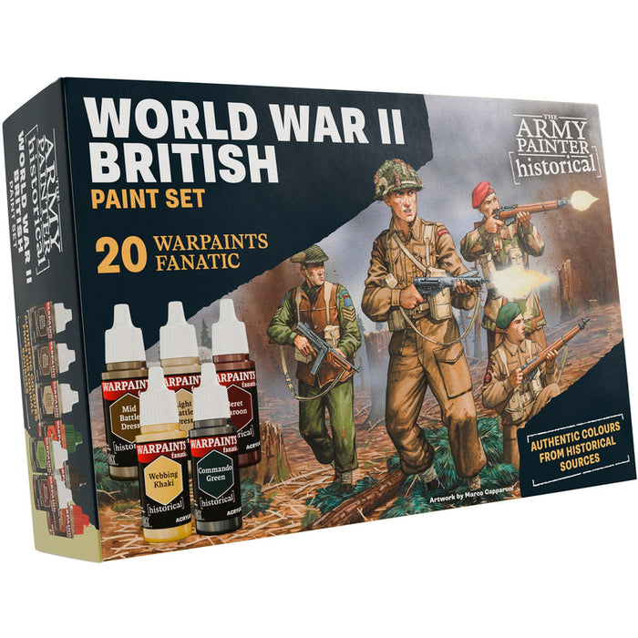 Army Painter Historical: WWII British Paint Set - for just $79.99! 