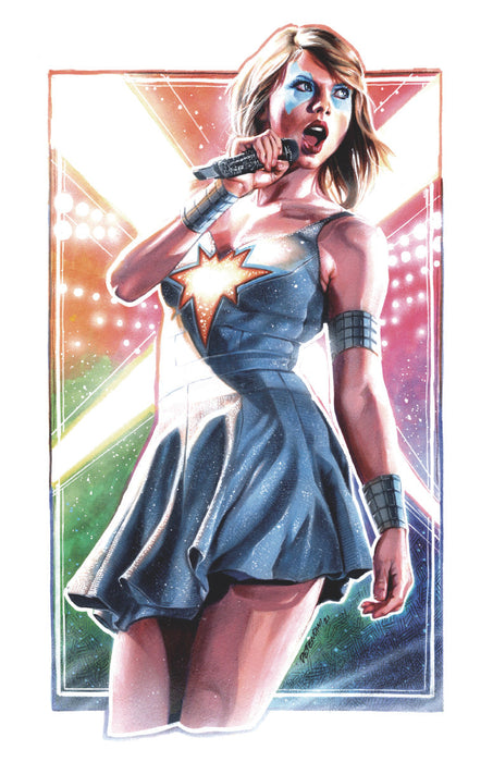 [CHROME] FEMALE FORCE TAYLOR SWIFT UNKNOWN COMICS STEVEN DEFENDINI EXCLUSIVE VIRGIN VAR (03/27/2024) - for just $50! 