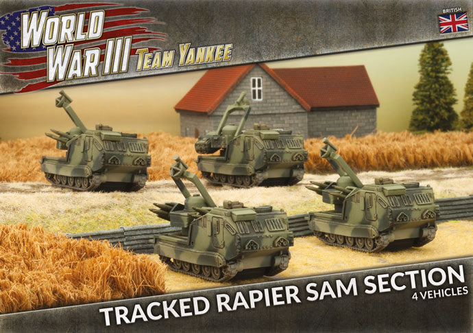 Team Yankee: British - Tracked Rapier SAM Section - for just $54! 