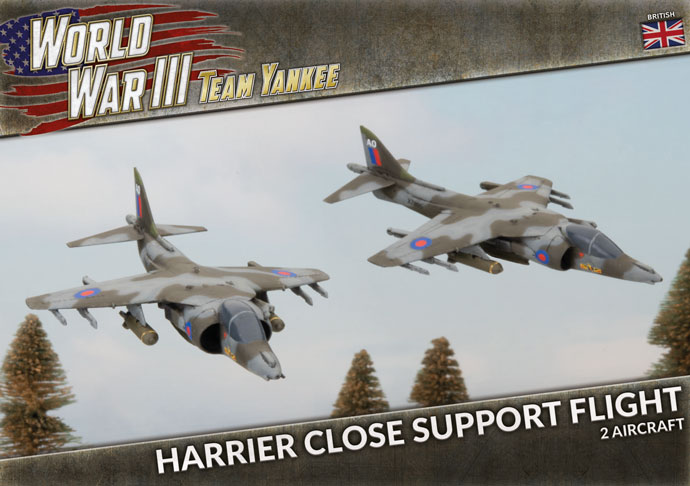Team Yankee: British - Harrier Close Support Flight - for just $35! 