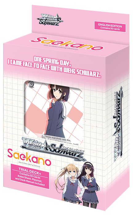 Weiss Schwarz: Saekano - How to Raise A Boring Girlfriend Trial Deck+ - for just $9.95! 