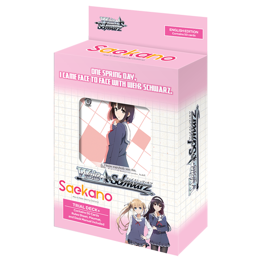 Weiss Schwarz: Saekano - How to Raise A Boring Girlfriend Trial Deck+ - Just $9.95! Shop now at Retro Gaming of Denver