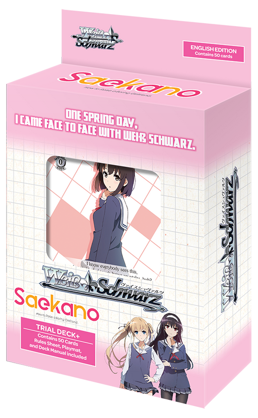 Weiss Schwarz: Saekano - How to Raise A Boring Girlfriend Trial Deck+ - for just $9.95! 