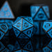 Temple Ruins Blue Acrylic Dice Set - Just $9.99! Shop now at Retro Gaming of Denver