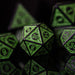 Temple Ruins Green Acrylic Dice Set - Just $9.99! Shop now at Retro Gaming of Denver