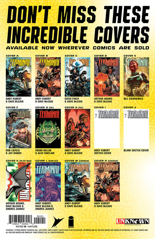 TERMINAL #1 CREEES EXCLUSIVE VAR (07/22/2026) - for just $20! 