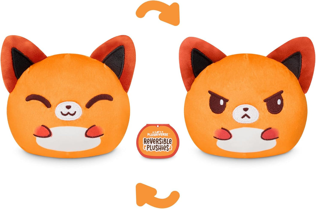 TeeTurtle Reversible Plushie: Kawaii Cuties - Sly Fox - 4" - for just $10! 