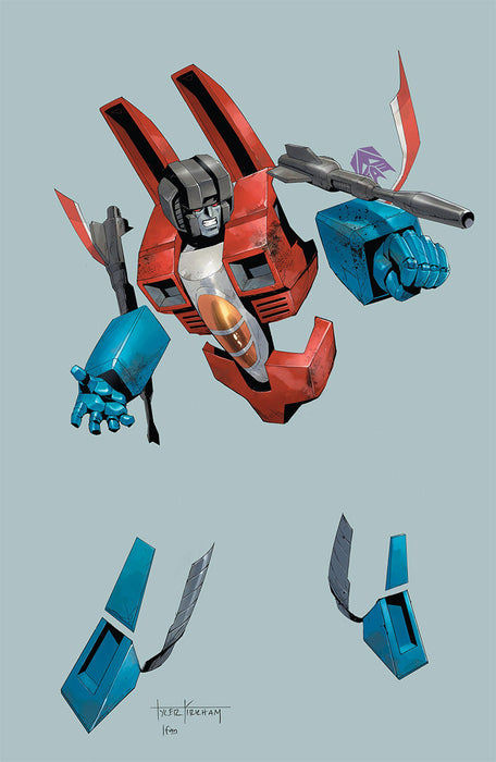 Transformers #18 Unknown Comic Tyler Kirkham Negative Space Virgin Var (03/12/2025) - for just $40! 