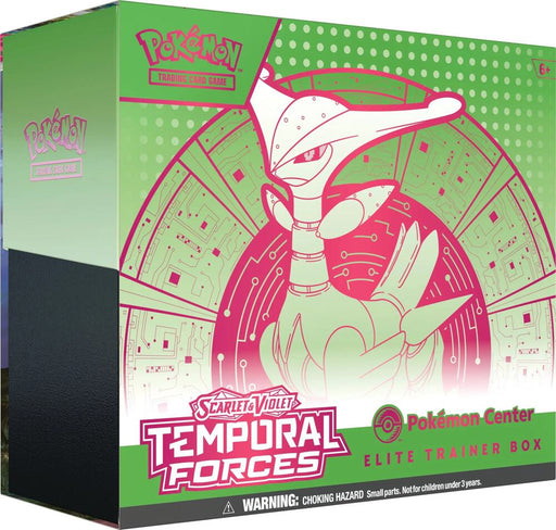 Scarlet & Violet: Temporal Forces - Elite Trainer Box (Iron Leaves) (Pokemon Center Exclusive) - for just $250! 