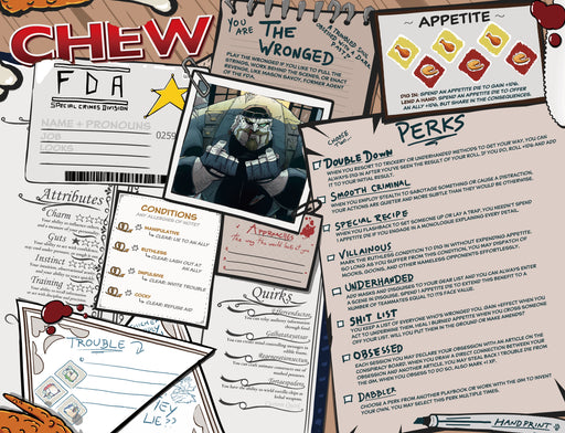 CHEW: Character Menus (RPG Supplement) - for just $14.99! 