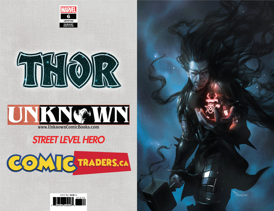 Thor #6 Unknown Comics Miguel Mercado Exclusive Virgin Var (08/19/2020) - for just $20! 