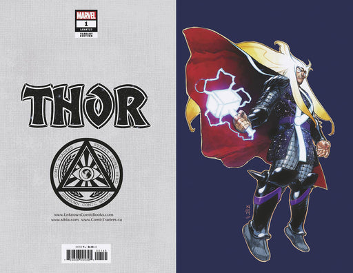 THOR #1 UNKNOWN COMICS EXCLUSIVE 3RD PTG VIRGIN VAR (09/09/2020) - for just $20! 