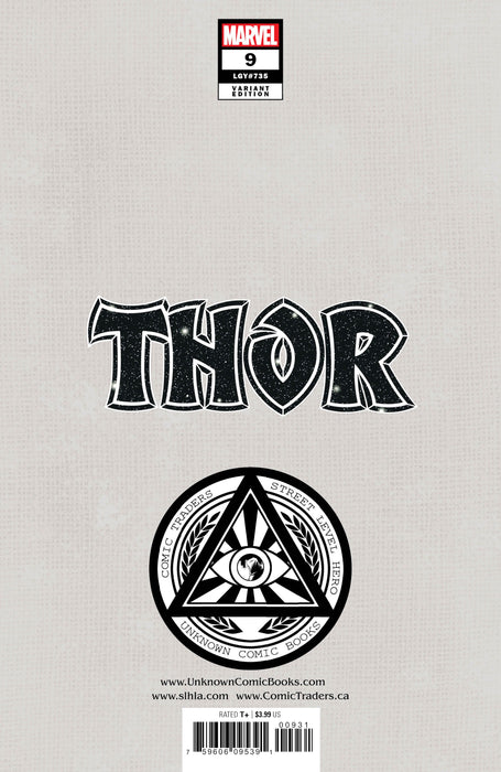 Thor #9 Unknown Comics Miguel Mercado Exclusive Var (11/04/2020) - for just $10! 