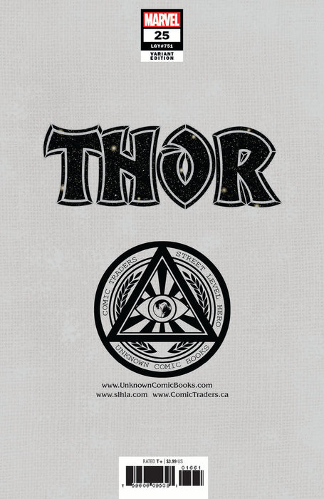 Thor #25 Unknown Comics Sabine Rich Exclusive Var (05/18/2022) - for just $10! 