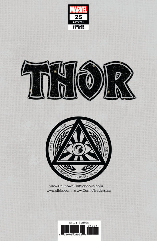 Thor #25 Unknown Comics Sabine Rich Exclusive Var (05/18/2022) - for just $10! 