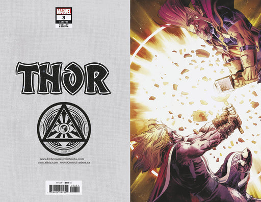 THOR #3 UNKNOWN COMICS EXCLUSIVE 4TH PTG KLEIN VIRGIN VAR (09/09/2020) - for just $20! 