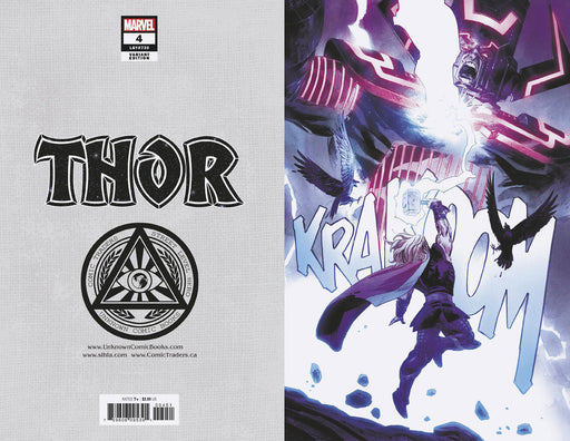 THOR #4 UNKNOWN COMICS EXCLUSIVE 3RD PTG KLEIN VIRGIN VAR (09/09/2020) - for just $20! 