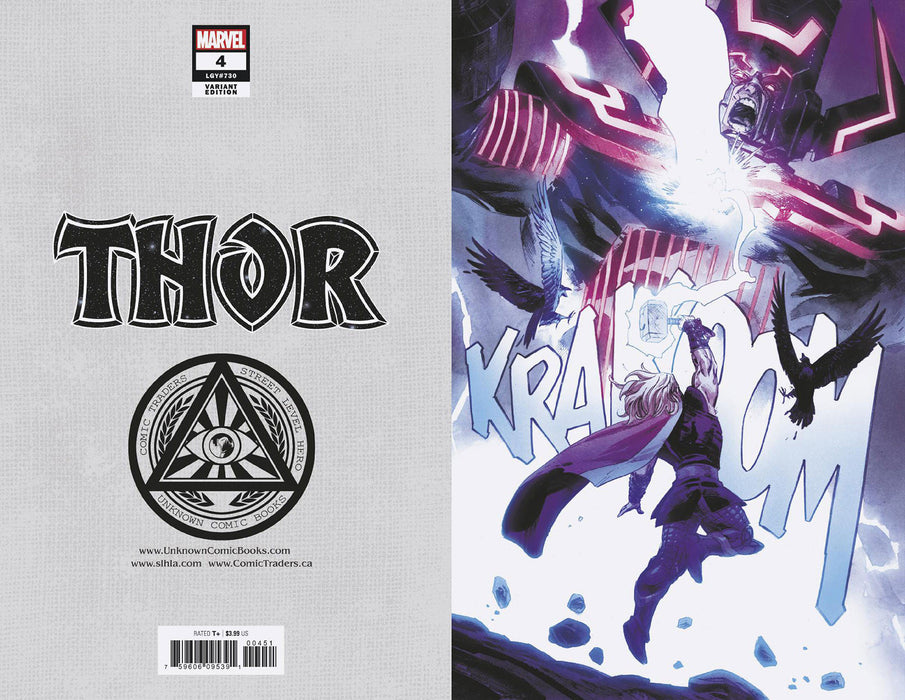 THOR #4 UNKNOWN COMICS EXCLUSIVE 3RD PTG KLEIN VIRGIN VAR (09/09/2020) - for just $20! 