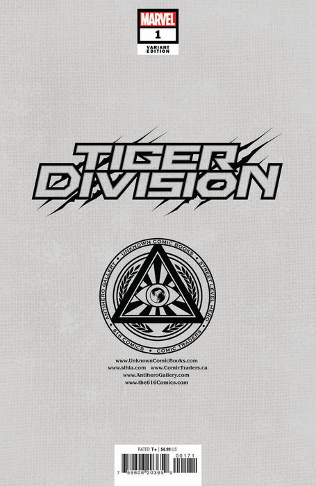 Tiger Division #1 Unknown Comics Lobos Exclusive Var (11/02/2022) - for just $10! 