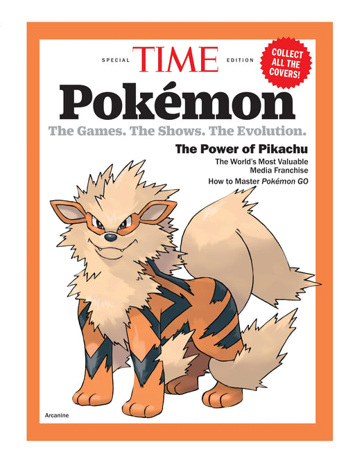 TIME Special Edition - Pokémon: The Games, The Shows, The Evolution, 25 Years Of Pokémania, The World's Most Valuable Media Franchise, How To Master Pokémon Go & More! - for just $14.99! 
