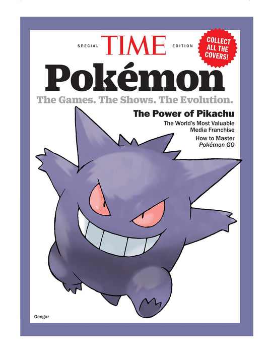 TIME Special Edition - Pokémon: The Games, The Shows, The Evolution, 25 Years Of Pokémania, The World's Most Valuable Media Franchise, How To Master Pokémon Go & More! - for just $14.99! 