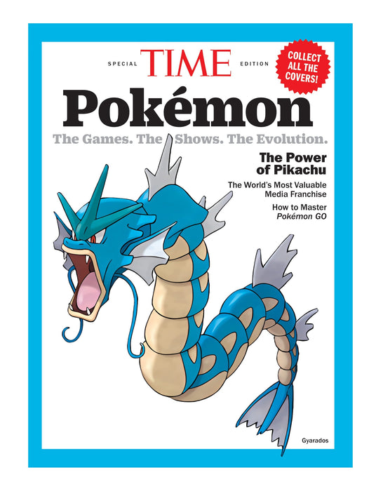 TIME Special Edition - Pokémon: The Games, The Shows, The Evolution, 25 Years Of Pokémania, The World's Most Valuable Media Franchise, How To Master Pokémon Go & More! - for just $14.99! 