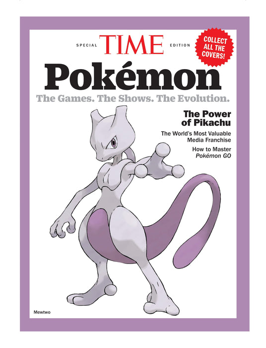 TIME Special Edition - Pokémon: The Games, The Shows, The Evolution, 25 Years Of Pokémania, The World's Most Valuable Media Franchise, How To Master Pokémon Go & More! - for just $14.99! 