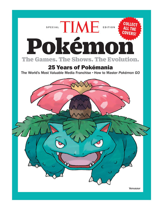 TIME Special Edition - Pokémon: The Games, The Shows, The Evolution, 25 Years Of Pokémania, The World's Most Valuable Media Franchise, How To Master Pokémon Go & More! - for just $14.99! 